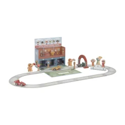 Spielkoffer mit Rennbahn