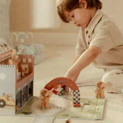 Spielkoffer mit Rennbahn