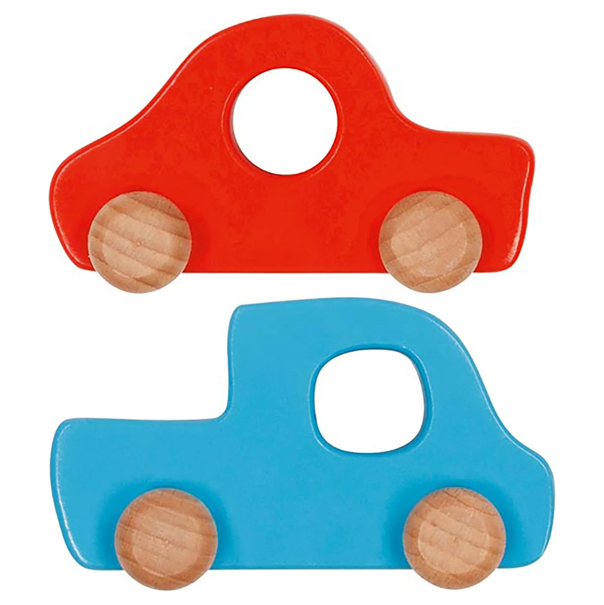 Spielstraße mit 2 Fahrzeugen