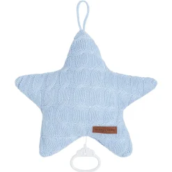 Spieluhr Stern hellblau