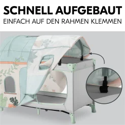 Spielzelt für Reisebett Plants