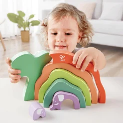 Stapelblöcke Elefanten-Safari