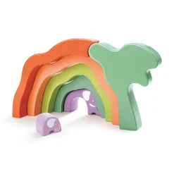 Stapelblöcke Elefanten-Safari