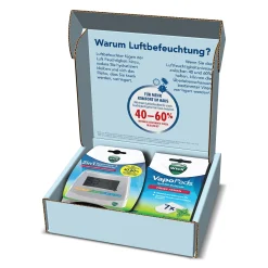 Starter Kit 2-in-1 Hygrometer & Thermometer mit VapoPads Menthol