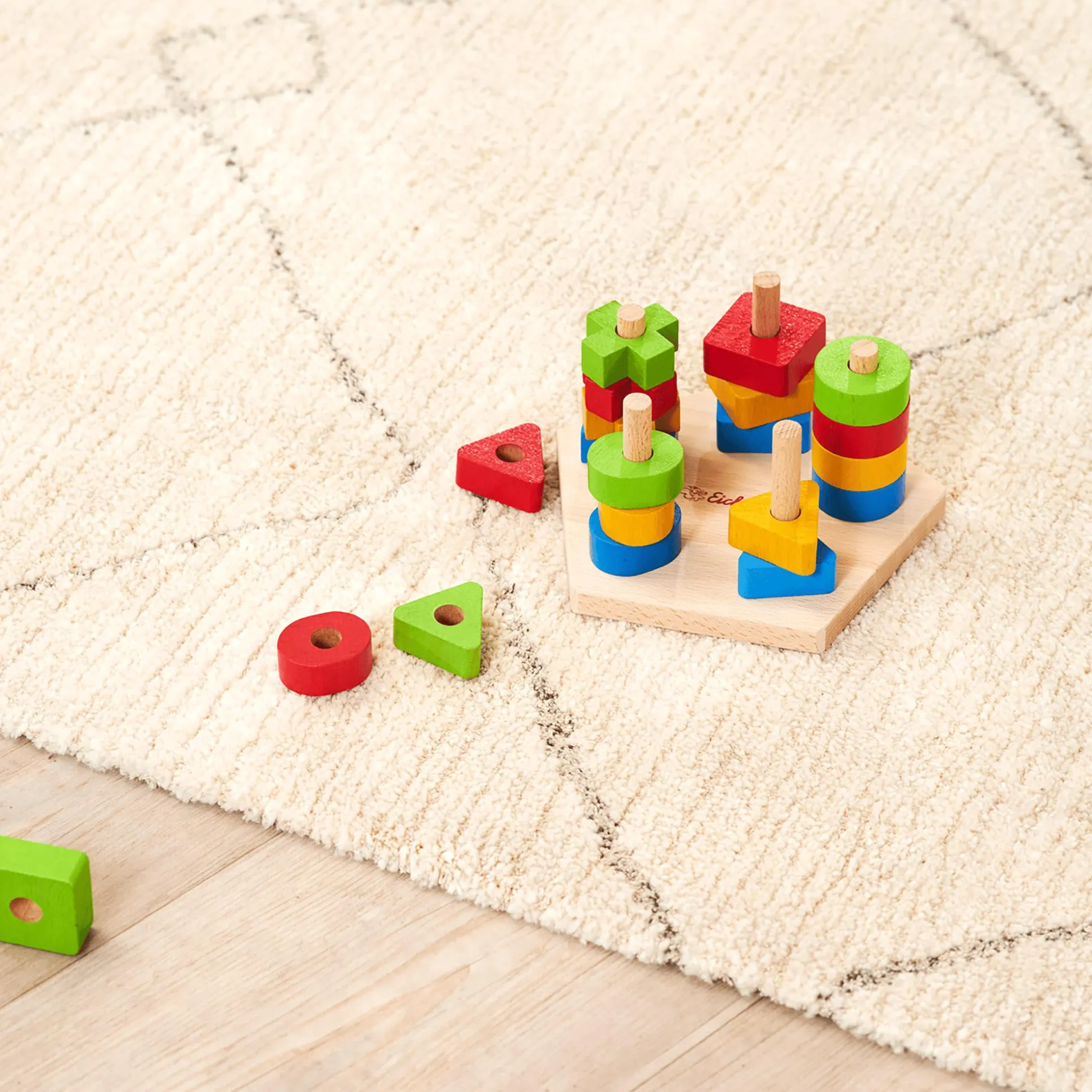 Steck- und Sortierplatte