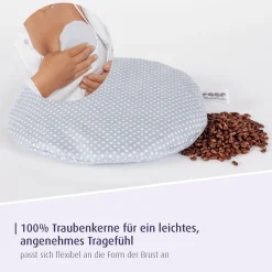 Stillhilfe-Traubenkernkissen