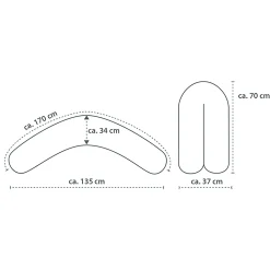 Stillkissen Dodo Sternchen