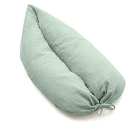 Stillkissen Musselin Frosty Green