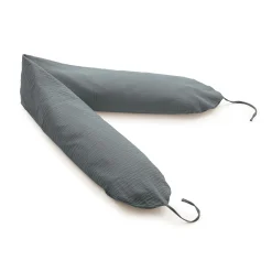 Stillkissen Musselin Granit