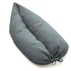 Stillkissen Musselin Granit