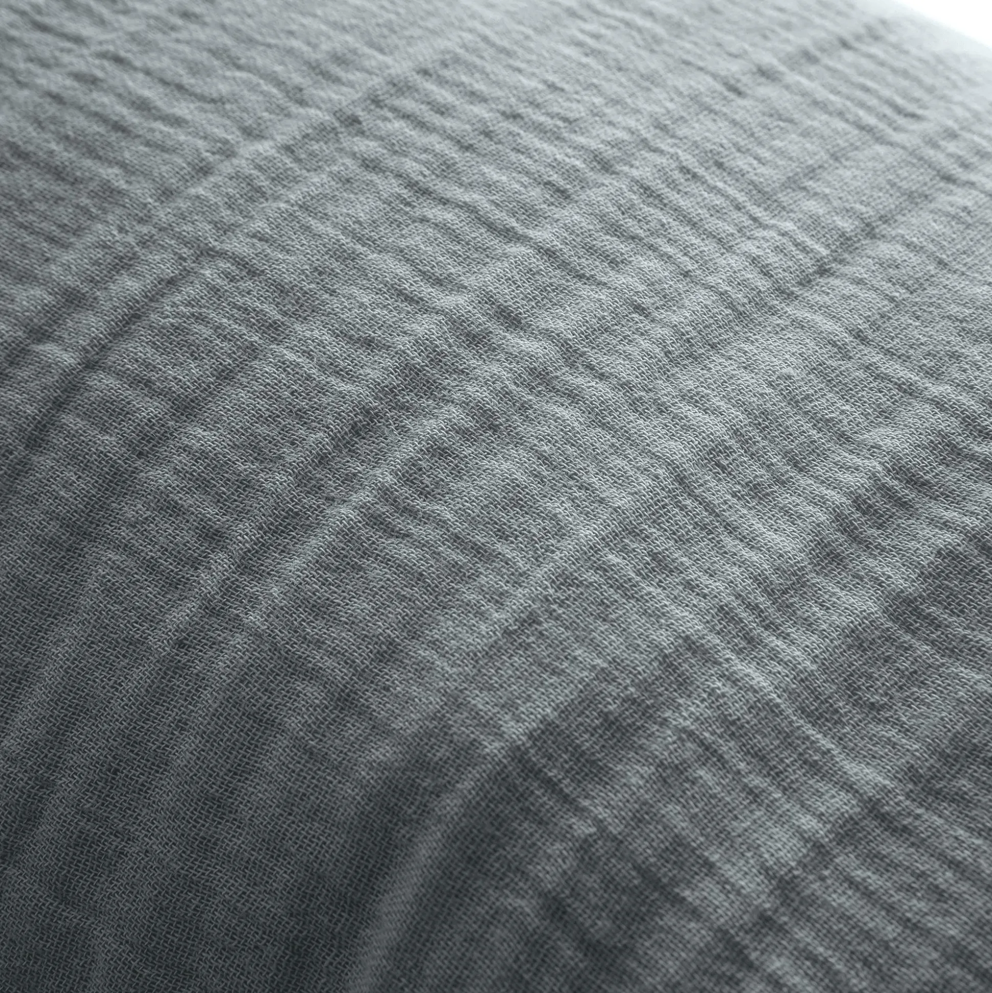 Stillkissen Musselin Granit