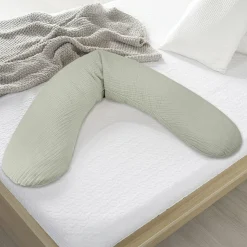 Stillkissen Original Musselin Salbei