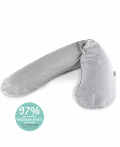 Stillkissen Original Punkte grau