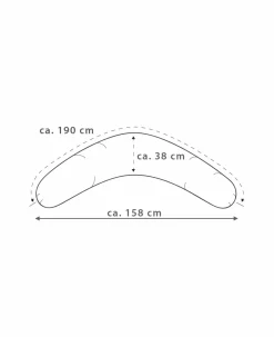 Stillkissen Original Punkte grau