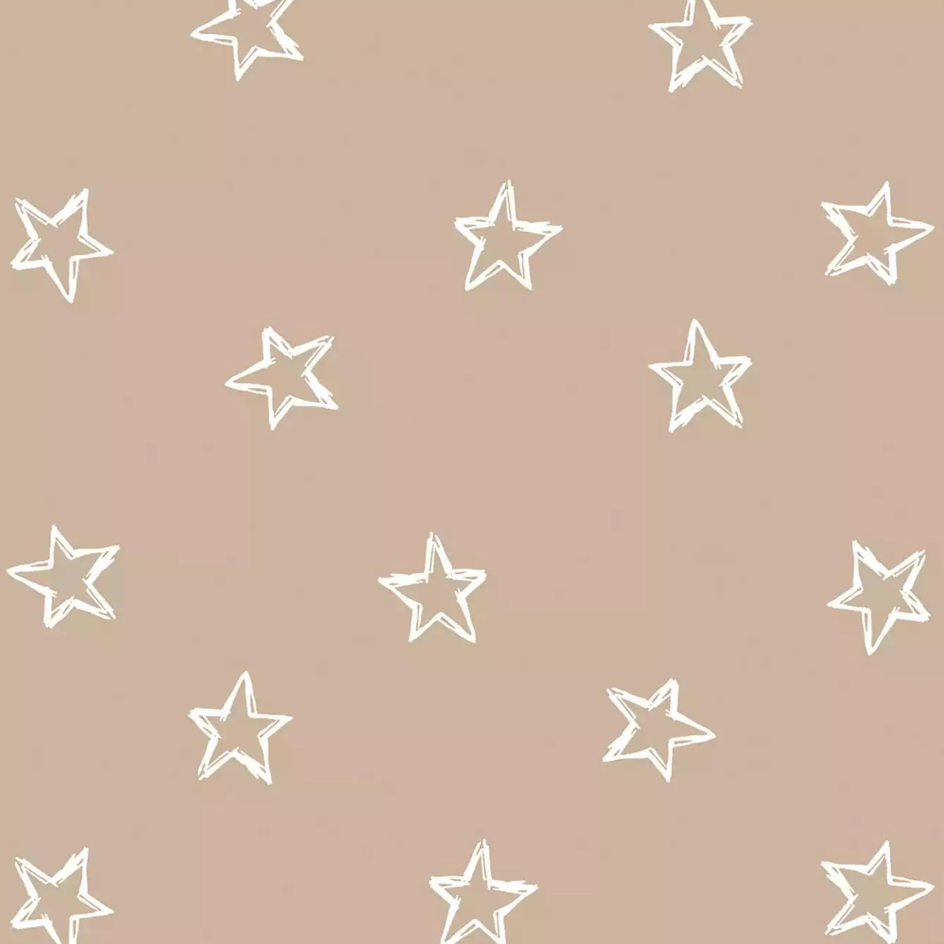 Stillkissen Wynnie Sterne Cappucino