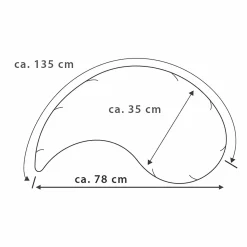 Stillkissen Yinnie Zarte Blüten