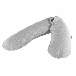 Stillkissenbezug Original Punkte grau