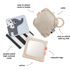 Stoff-Bilderrahmen Deer Friends