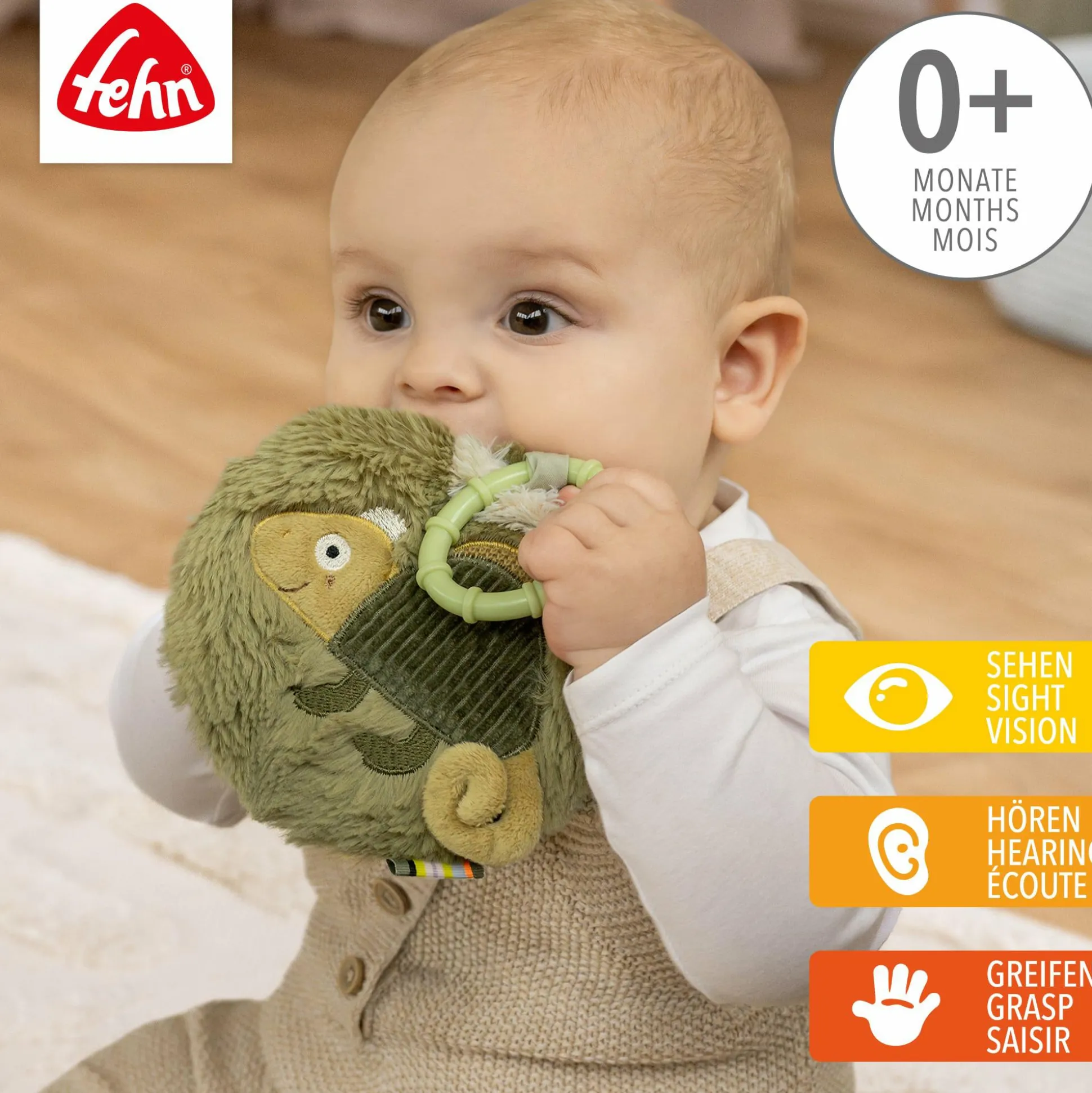 Stoffbuch Chamäleon