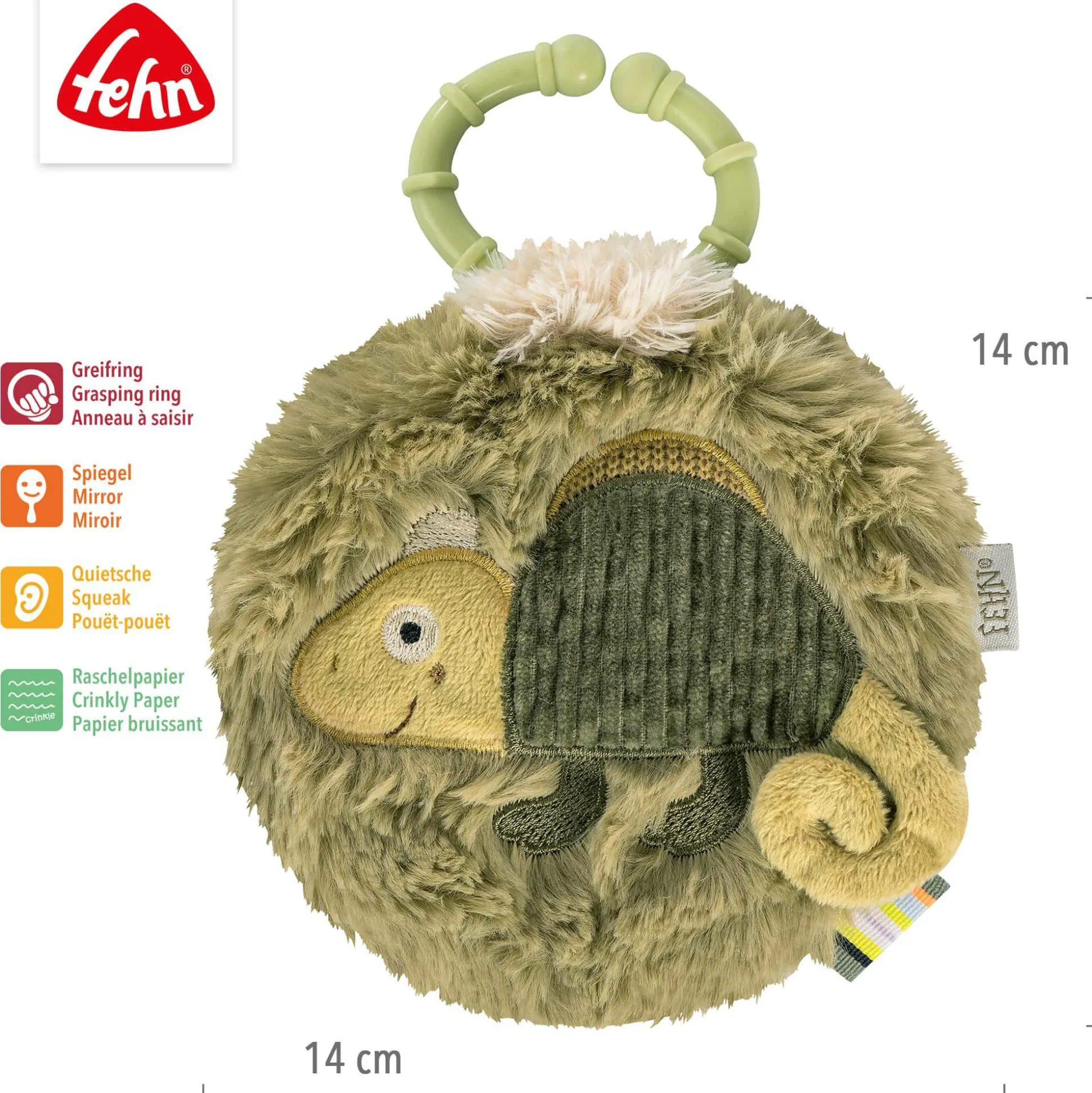 Stoffbuch Chamäleon