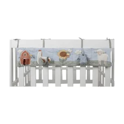 Stoffbuch Little Farm mit Aktivitäten für Laufgitter