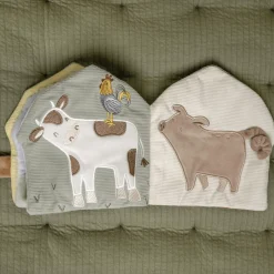 Stoffbuch mit Aktivitäten Little Farm