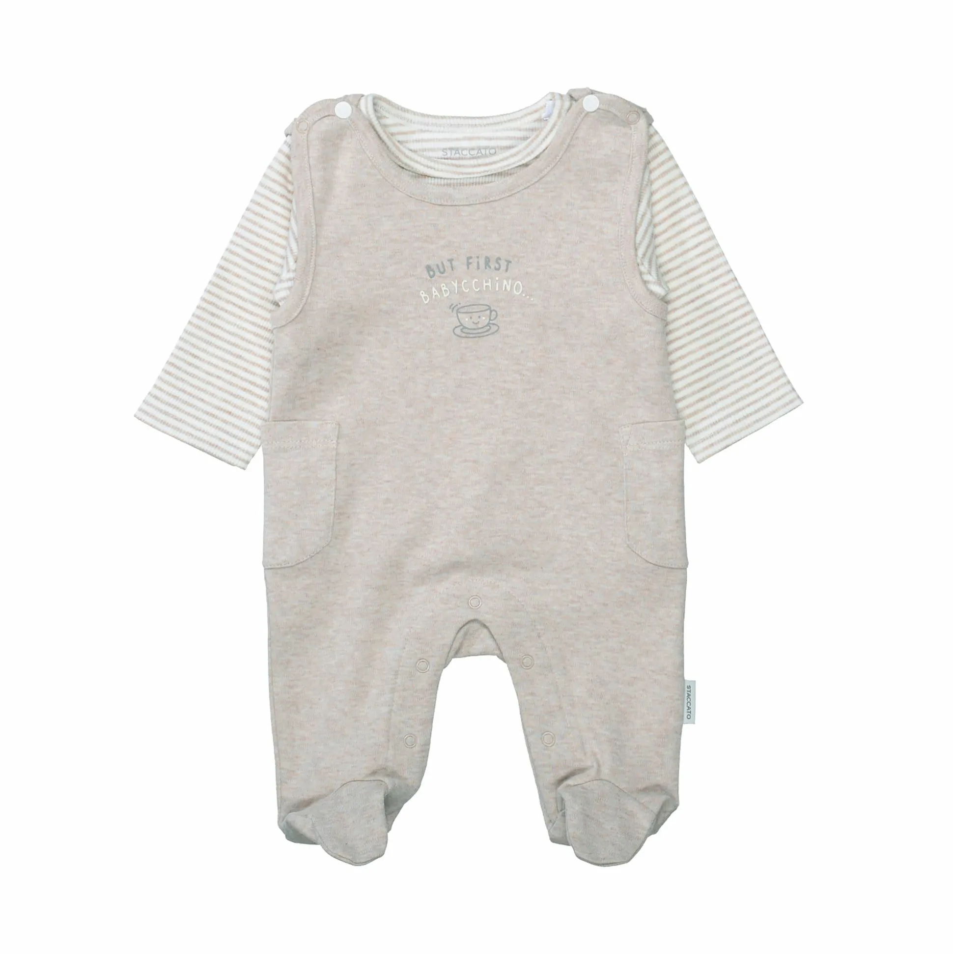 Strampler-Set Babycchino