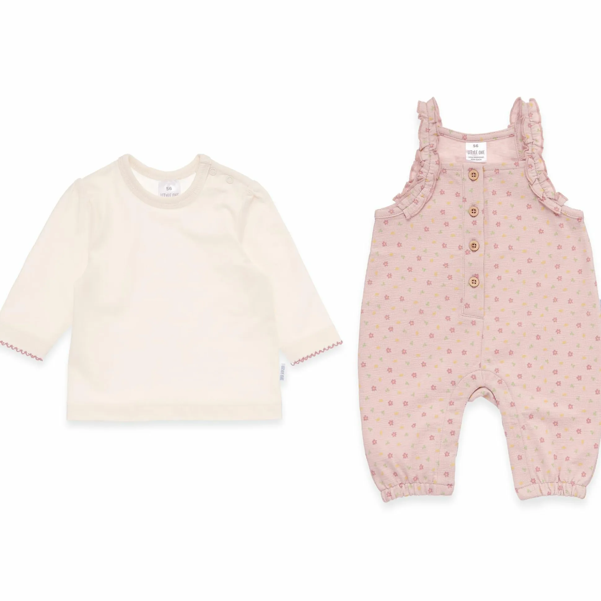 Strampler-Set Blümchen