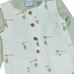 Strampler-Set Flying Elephants