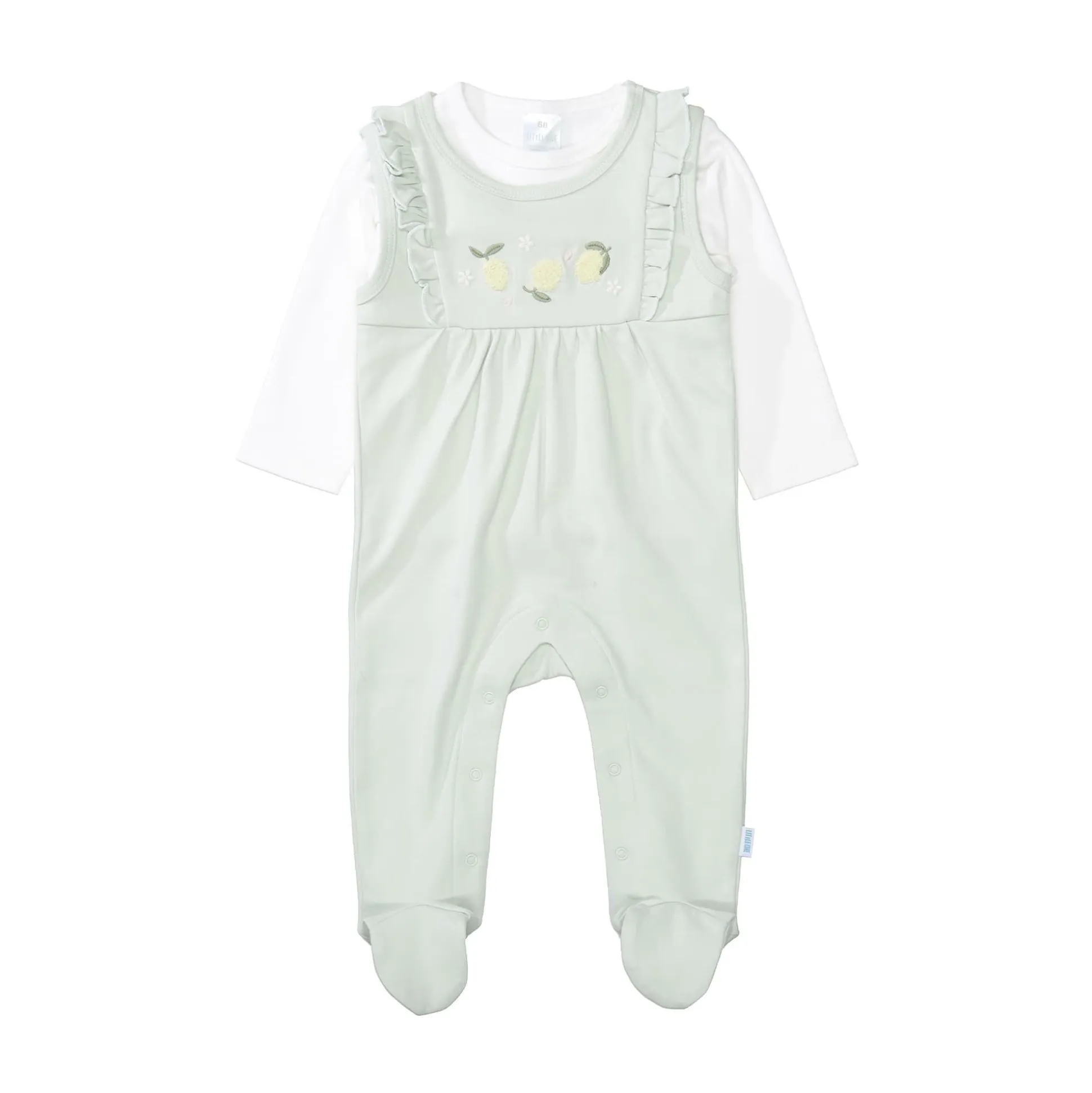 Strampler-Set Zitronen