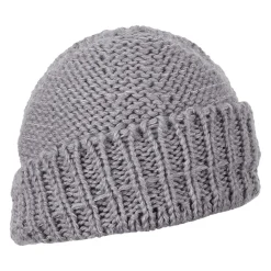 Strickmütze mit Umschlag