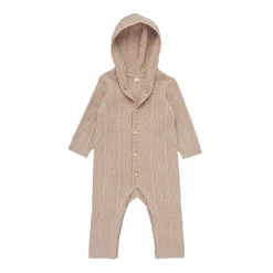 Strickoverall mit Kapuze