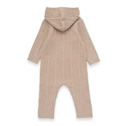 Strickoverall mit Kapuze