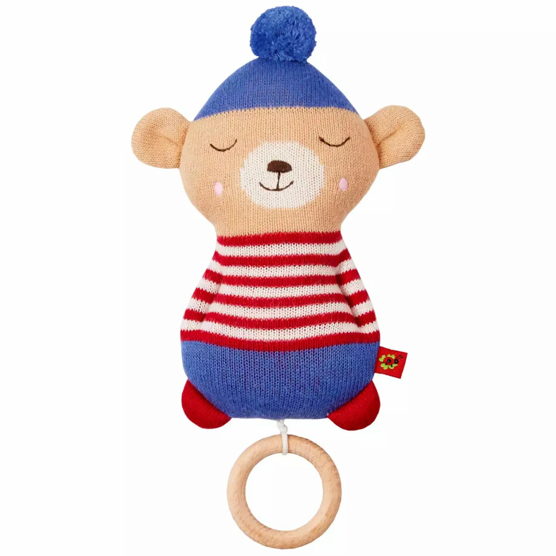 Strick-Spieluhr Teddy