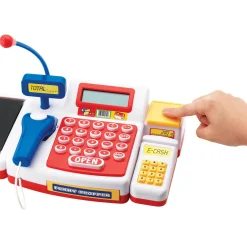 Supermarktkasse mit Scanner