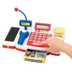 Supermarktkasse mit Scanner