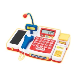 Supermarktkasse mit Scanner