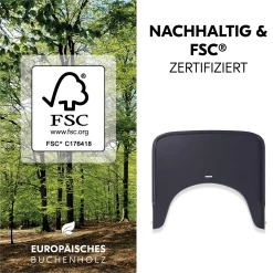 Tablett Alpha Dark Grey