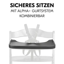 Tablett Alpha Dark Grey