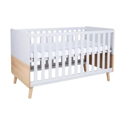 3-teiliges Babyzimmer Lovis mit Kommodenfüßen 92 cm für die schmale Wickelkommode