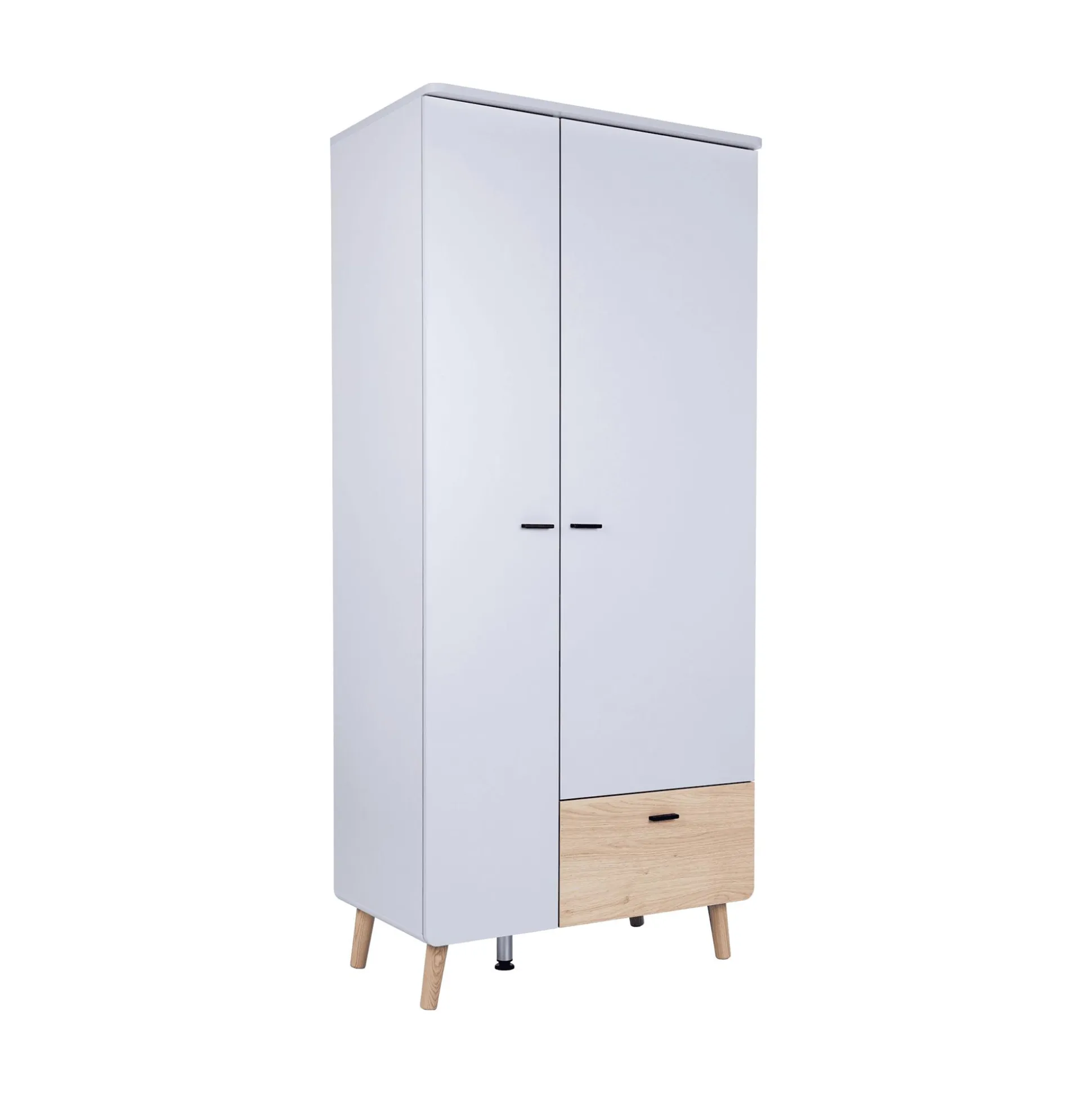 3-teiliges Babyzimmer Lovis mit Kommodenfüßen 85 cm für die Wickelkommode