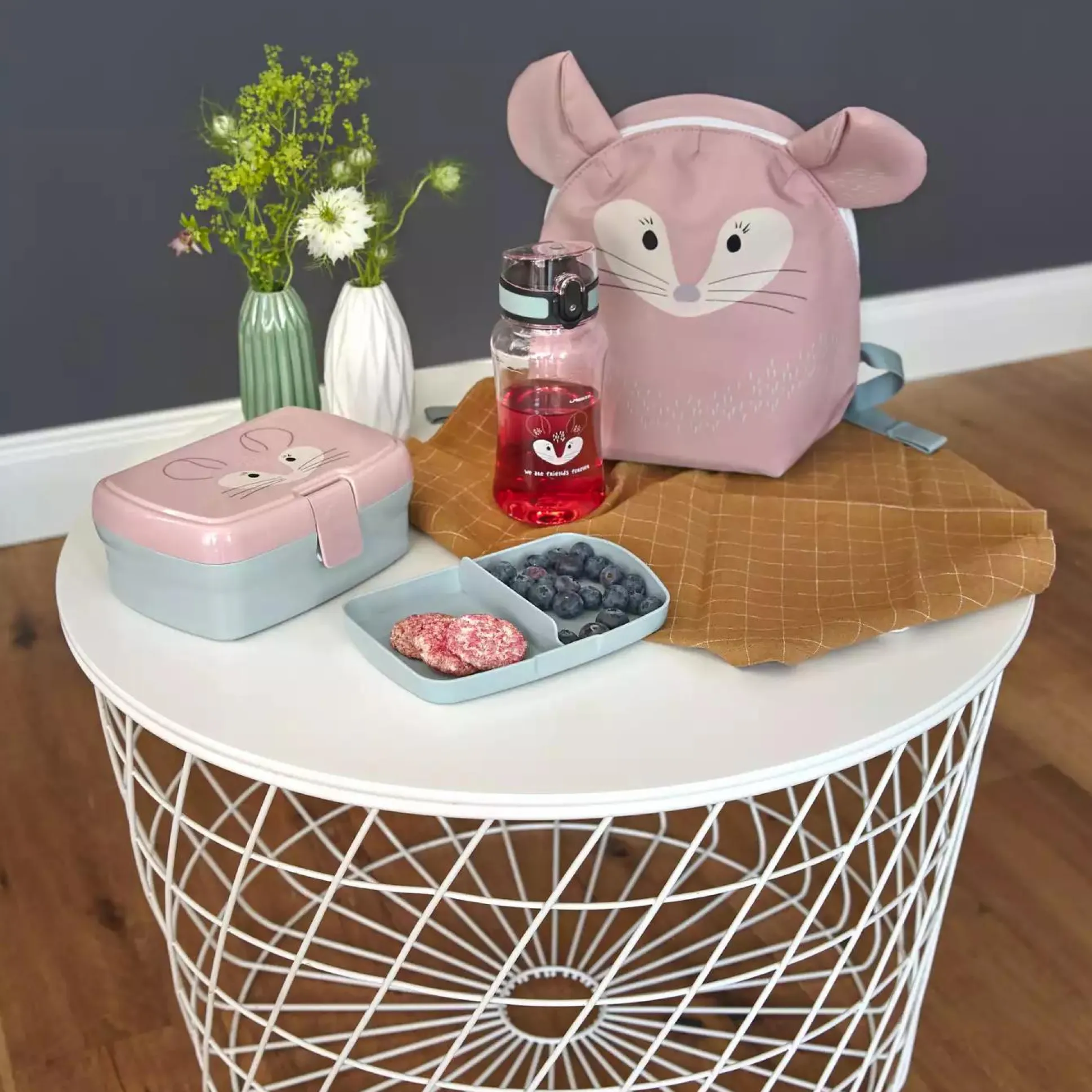 Tiny Backpack About Friends Chinchilla Pink