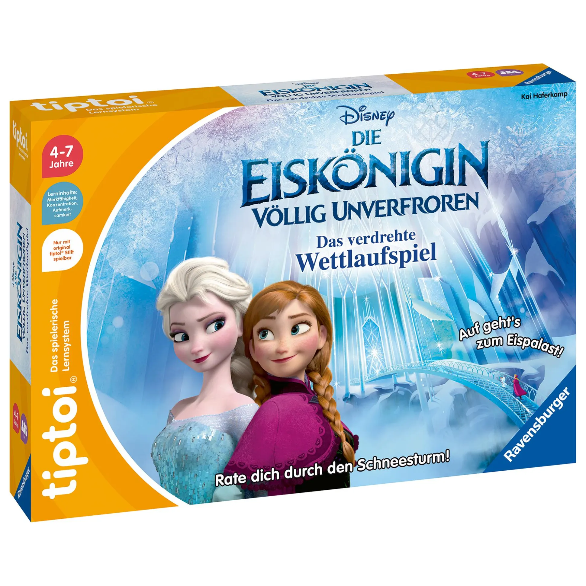 tiptoi® Disney Die Eiskönigin - Völlig unverfroren: Das verdrehte Wettlaufspiel