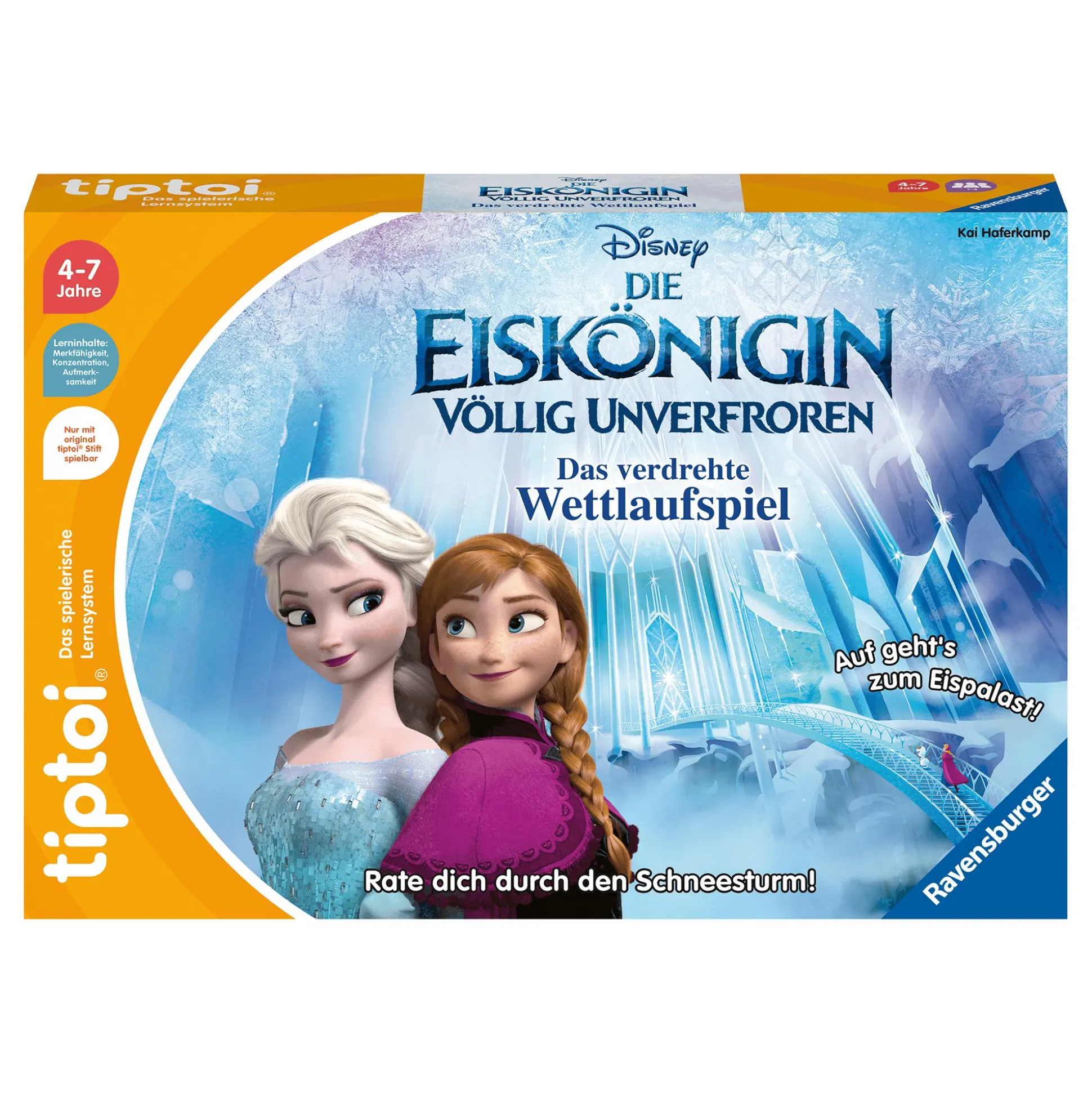 tiptoi® Disney Die Eiskönigin - Völlig unverfroren: Das verdrehte Wettlaufspiel