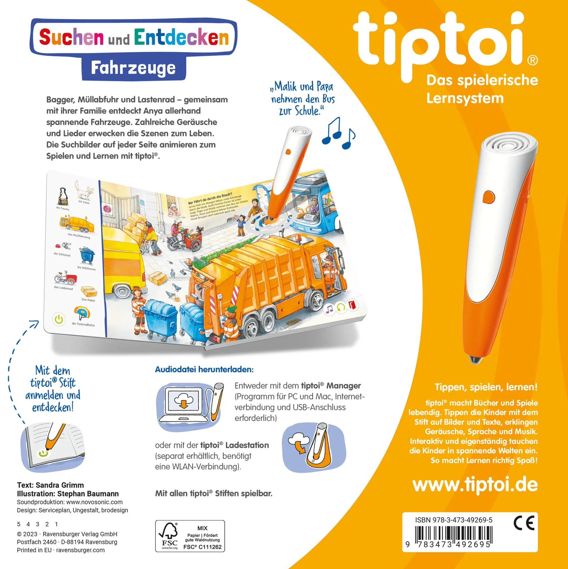 tiptoi® Suchen und Entdecken - Fahrzeuge