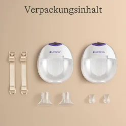 tragbare Doppelmilchpumpe