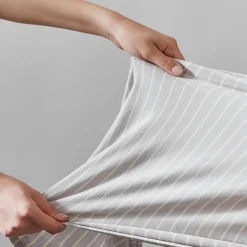 Tragetuch Aura Grey Stripes 100 % Tencel Lyocell