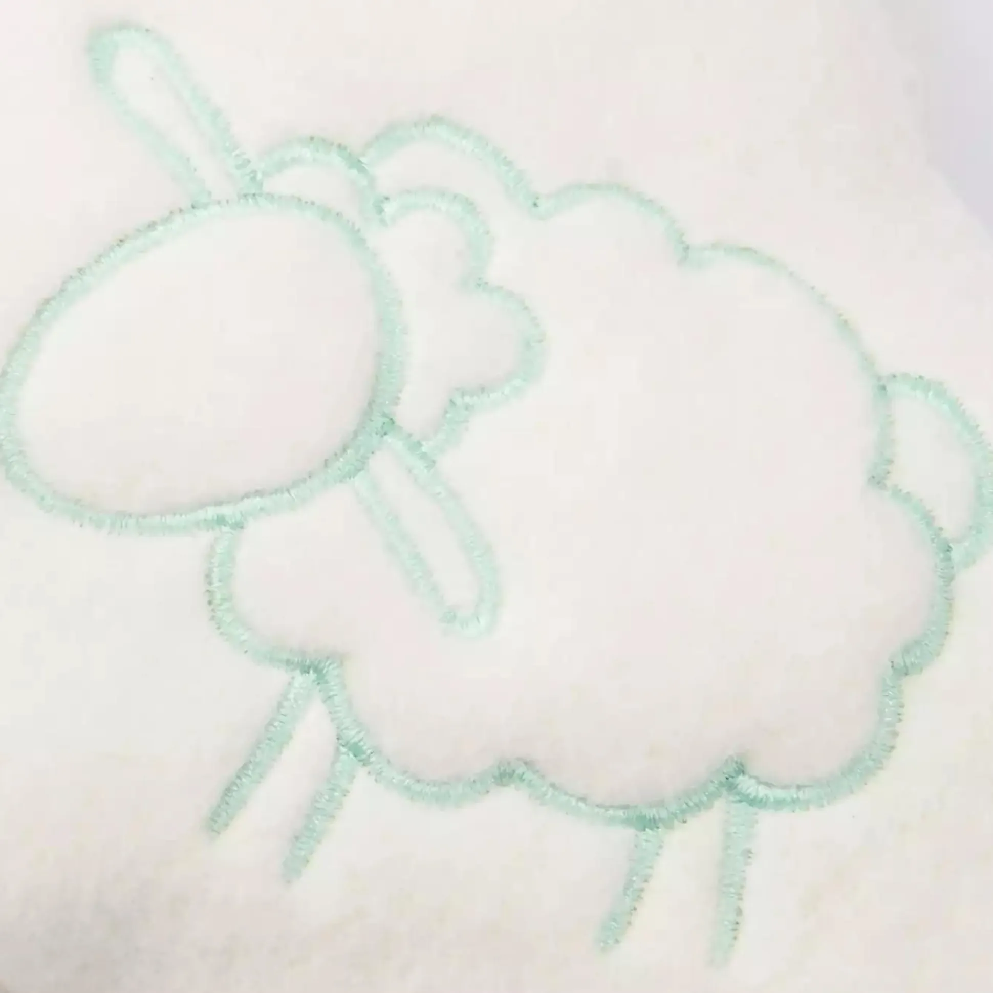 Traubenkernkissen Wolke Grün