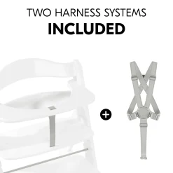 Treppenhochstuhl Alpha+ white