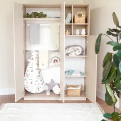 3-türiger Kleiderschrank Elva